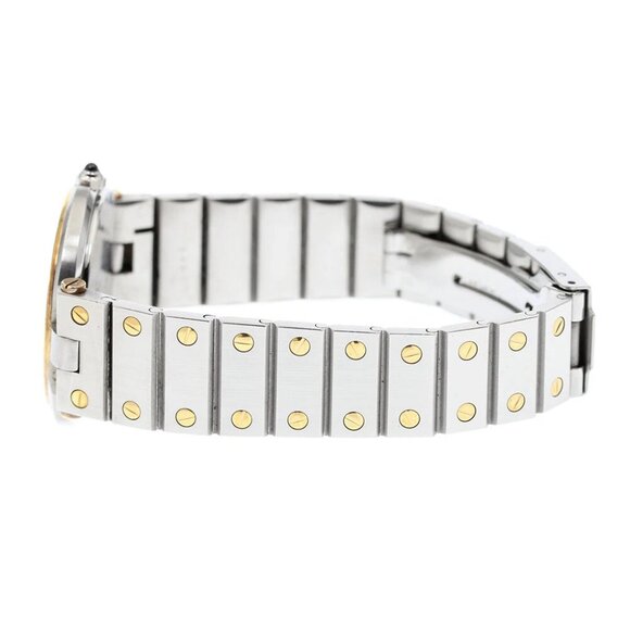 CARTIER Santos Round LM white Dial Quartz Men's Watch_885222 - Picture 6 of 6